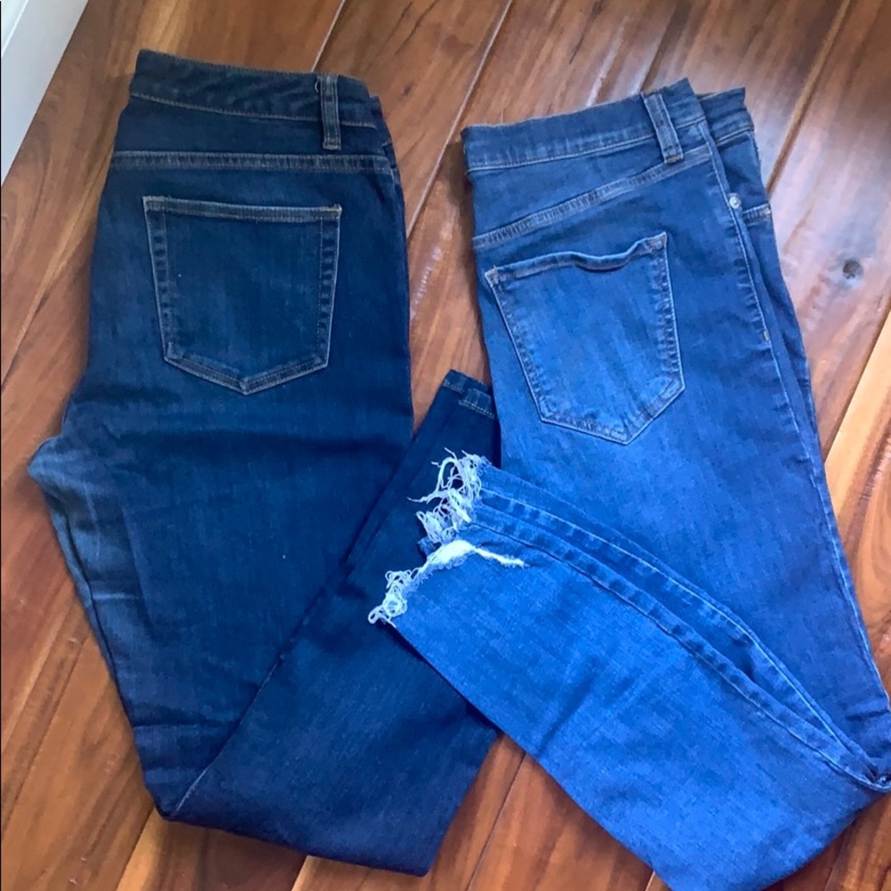 Bundle 2 pairs of designer skinny jeans